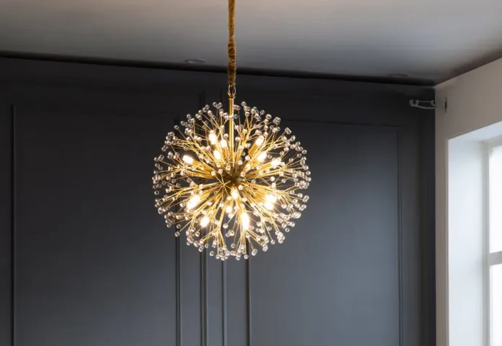 globe binding chandelier